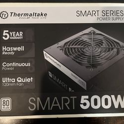 Thermaltake 500w 80plus Power Supply