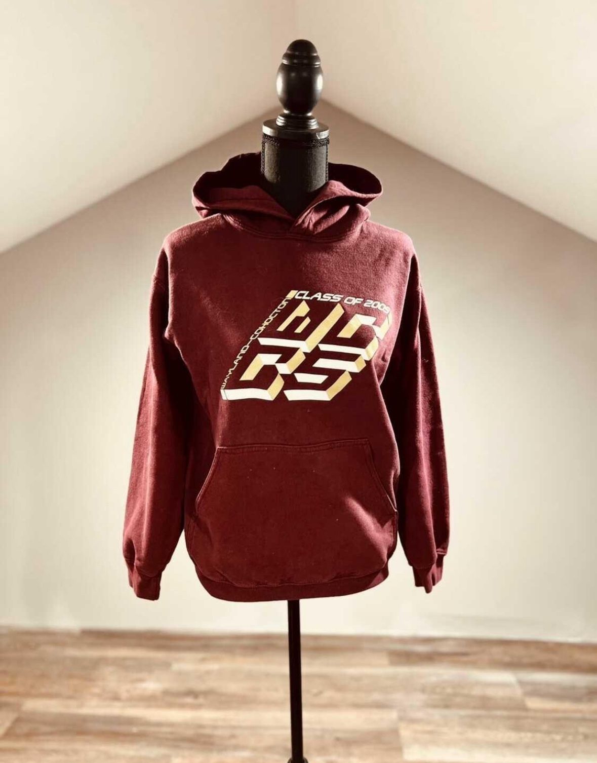 Small Maroon Hoodie