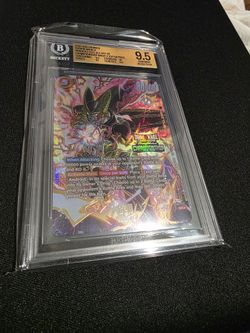 BGS 9.5 #SB01-012 CELL - TOP 64 PRIZE 2025 CHAMPIONSHIP DRAGON BALL FUSION WORLD