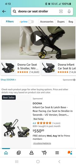 Doona Kid Car Seat