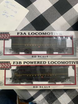 Ho scale  Proto Series 1000 F 3A locomotives