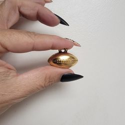 Boys Mens Football Gold Charm Dolphins Jetts Necklace 