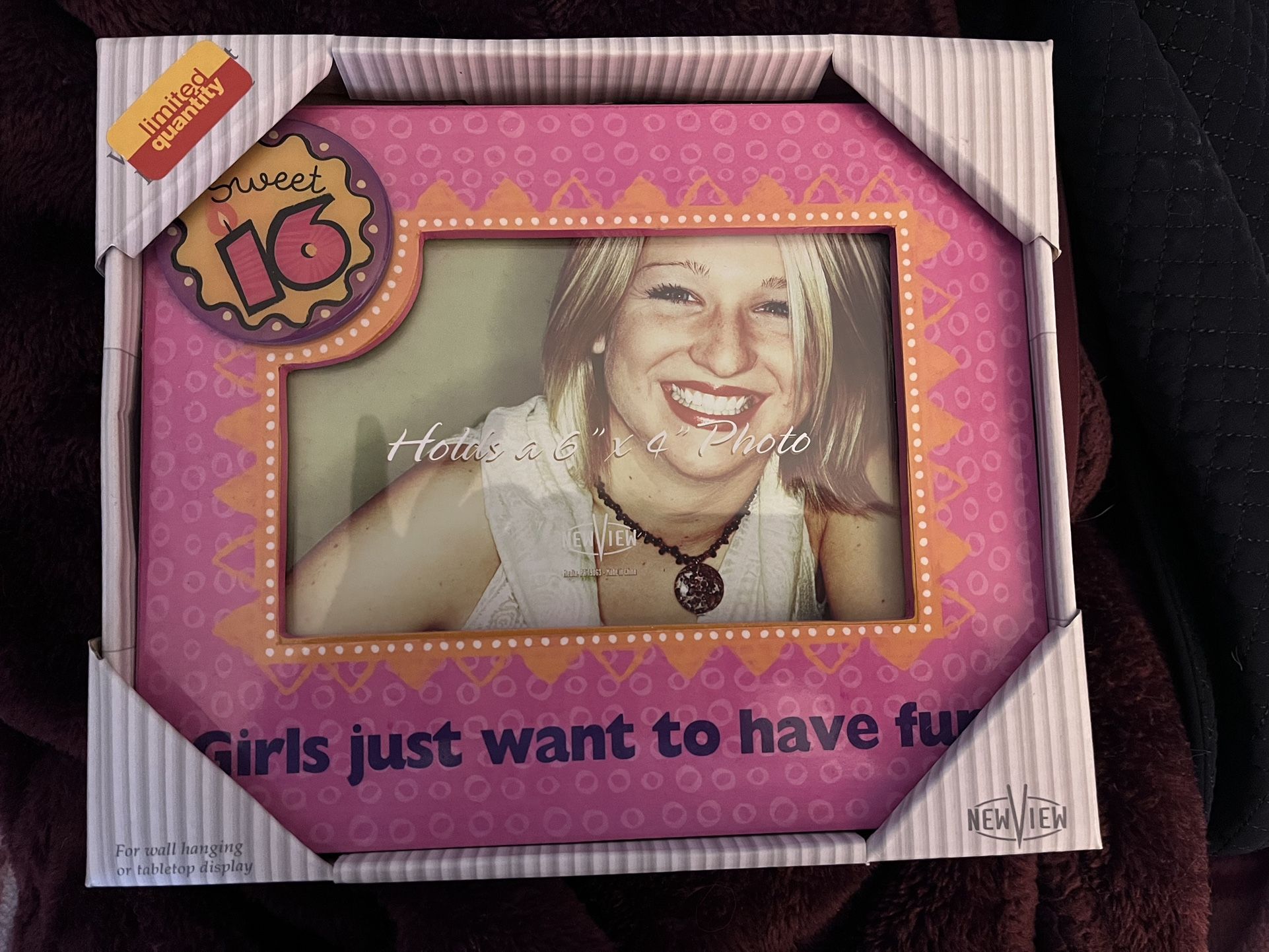 New Sweet 16 Girls Just Want To Have Fun photo frame