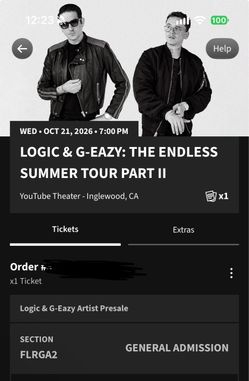 Logic YouTube theater Oct 21