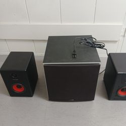 Subwoofer And Speakers 