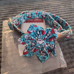 Christmas Dog Collar And Bow