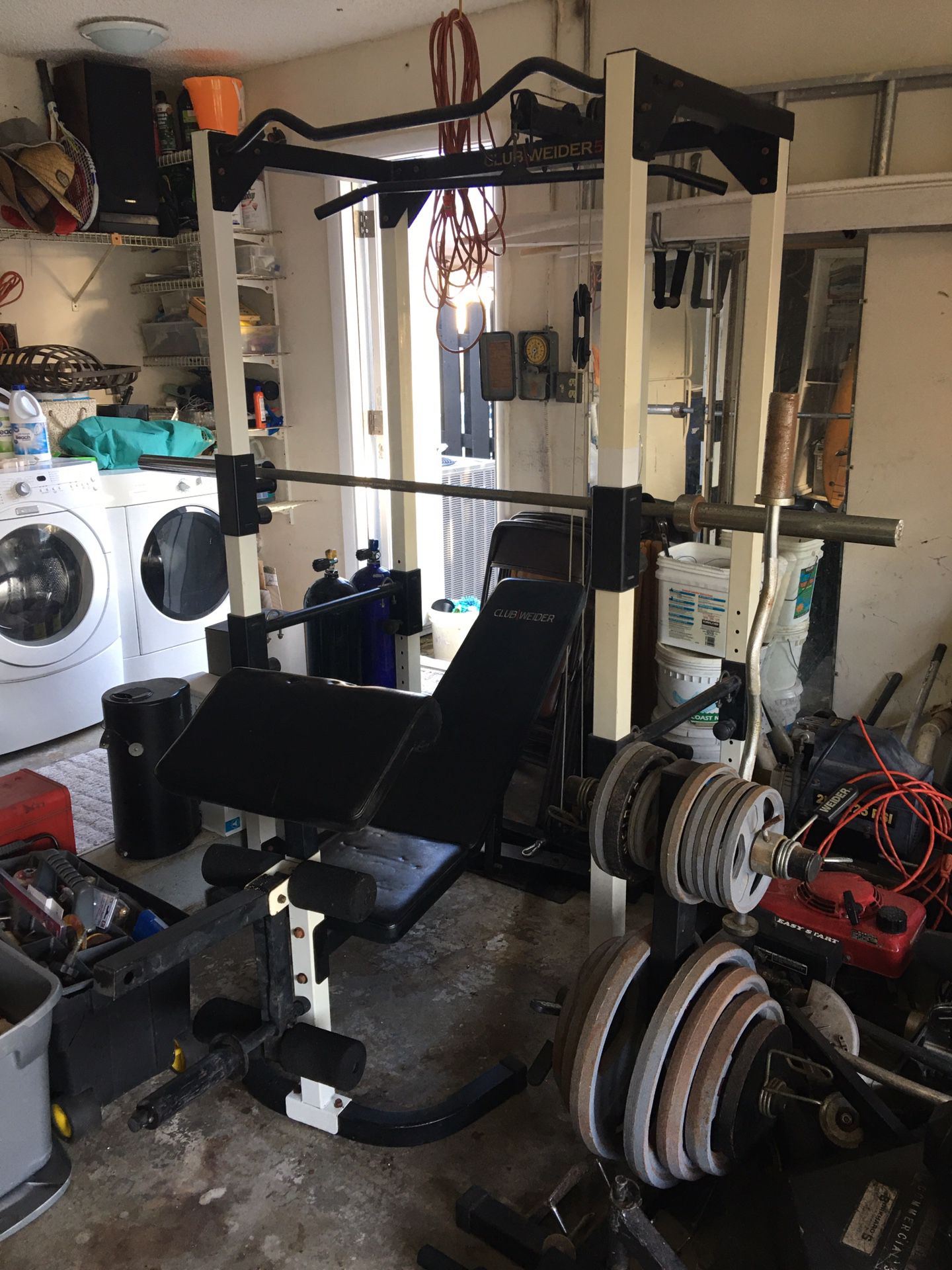 Weider 560 Squat rack/Universal/Weight station