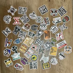 50 Stickers for $10 - Diesel Mechanics