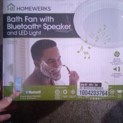 Bluetooth Bathroom Fan Speaker
