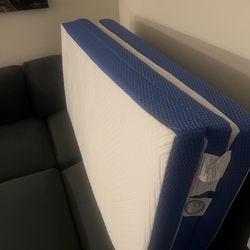 Memory Foam Trifold Mattress, Full Size 4 Inch Portable