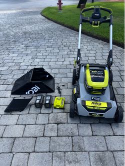 Ryobi All Wheel Drive Mower