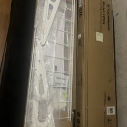 2 - white 2 x 4 wall shelf offer