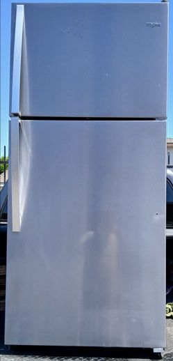 Stainless Steel Whirlpool Fridge
