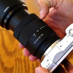 4K Sony 18-135 Camera Lens