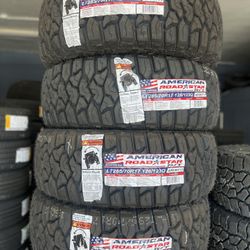 LT285/70/17 American Road Star Rt  ( 4 NEW TIRES ) INCLUDED INSTALLATION & BALANCED ✅