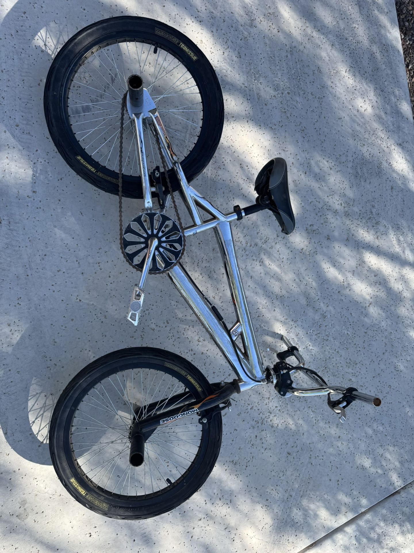 Mongoose Bmx Bike Chrome 20” Tires