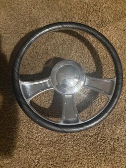 Chevy Billet Steering Wheel with Horn Cap