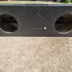 Memphis M6 12" Subwoofers/ 12" Ported Truck Box