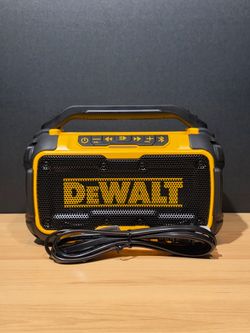 Dewalt 20v cordless Bluetooth speaker