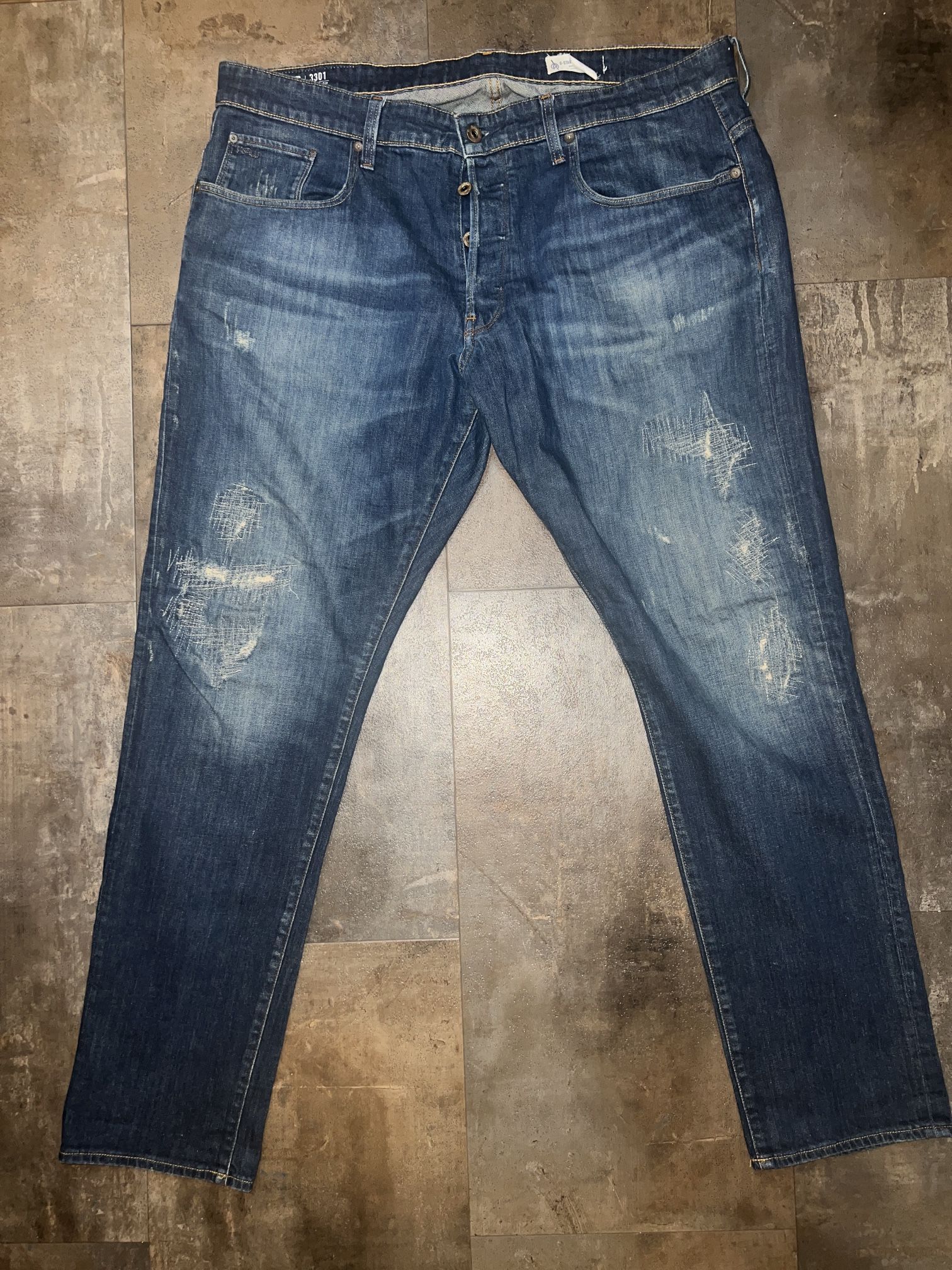 Mens G Star Raw Denim Pants Size 38/32