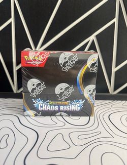 Pokemon Chaos Rising Booster Box New Sealed 36 pack