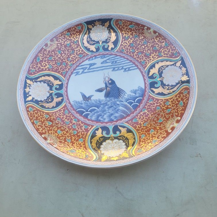 Japanese Koa fish plate