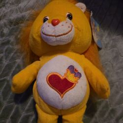 Carebear COUSIN Braveheart Lion 2003 Vintage 