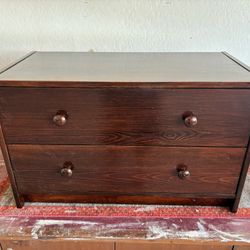 Newly Restored Two Drawer Dresser.