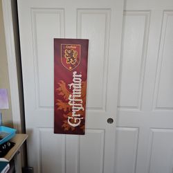 Harry Potter Griffindor Canvas Sign