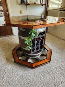 Custom Built Wine Table