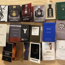 New Mens Cologne Lot Sample Travel Size Authentic High End Designer Lot 1