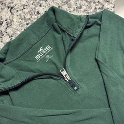 Green Matcha Half Zip 