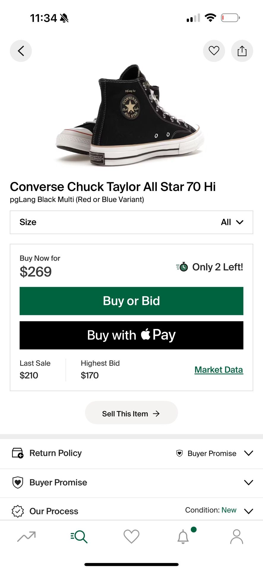 PgLang Chuck Taylor 