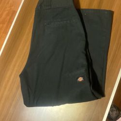 Double Knee dickies black