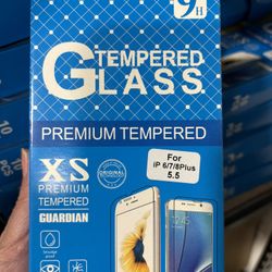 Brand New Screen Protector Tempered Glass Compatible for iPhone 6 /7 / 8 Plus