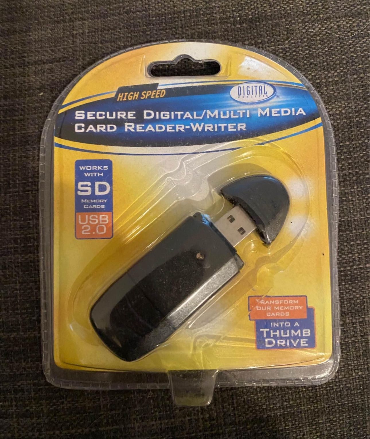 thumb drive memory card sd reader writer storage usb 2