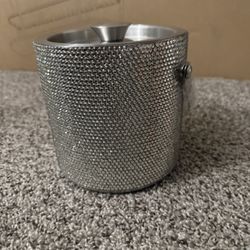 Bling Ice Bucket with Ice Tong & Lid 