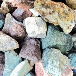 River Rock - Colorful And Variety Of Sizes