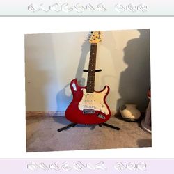 Electric Guitar Rock Hard with Superior Sound Technology purpose order