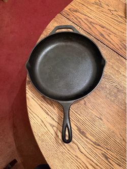 Vtg LODGE Cast Iron Skillet 12" Made In USA Excellent Condition