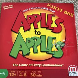 Apples to Apples: the game of crazy combinations - Party Card Game