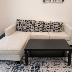 Sectional Couch/Sofa (Decor Pillows Included) 