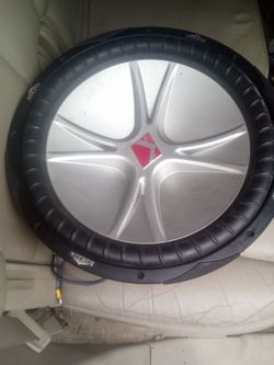 15 inch kicker works great just need box