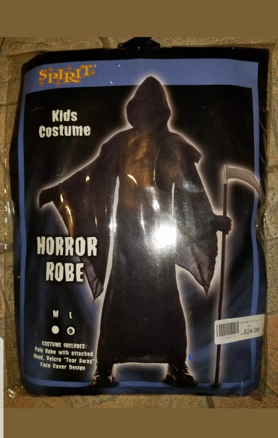 Halloween costume Horror Robe kids large