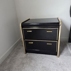 2 Beautiful Black Dresser