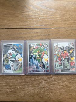 Pokémon Card Lot - Unova Starters Promos (Snivy, Tepig, Oshawott)