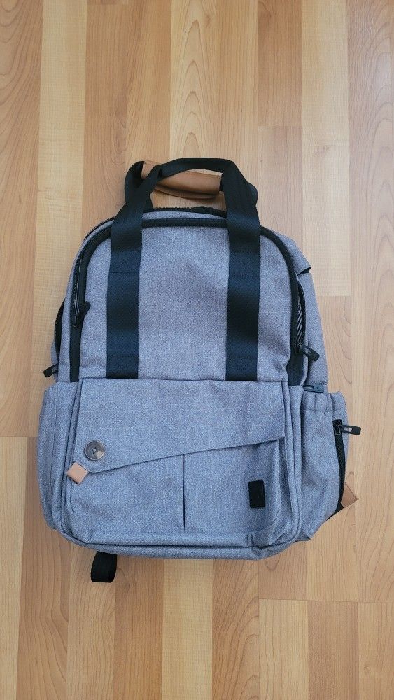 Diaper Bag, Multi Pocket Backpack Water Resistant Interior