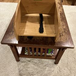 Wood Booster Seat For Kids 