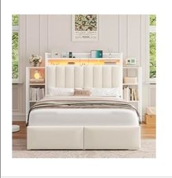 Brand New White Full Size Bed