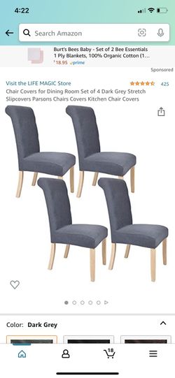 4 Chair Covers